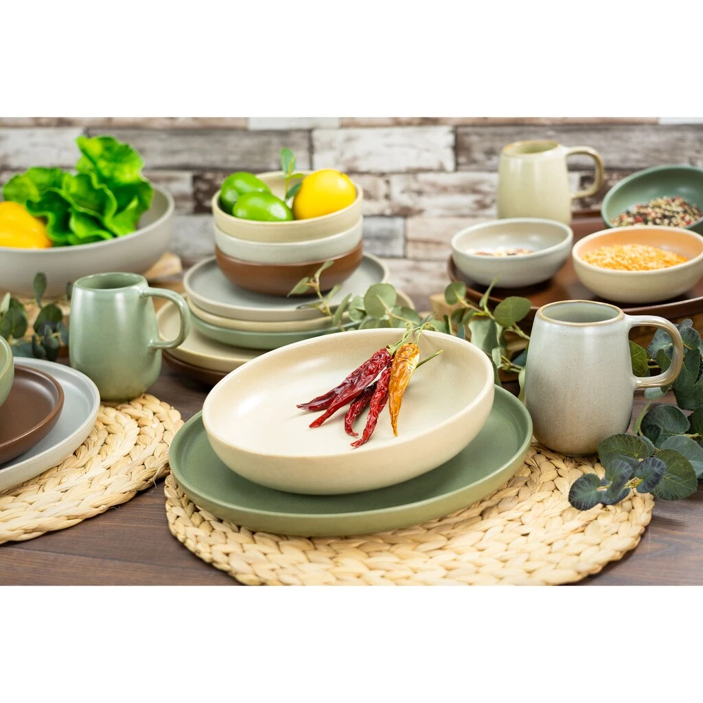 CreaTable Kombiservice »Uno Natural«, (Set, 16 tlg., Kaffeeservice und Tafelservice im Set, für 4 Personen), Service, handwerkliche Optik in natürlichen Farbtönen, Made in Europe CreaTable Kombiservice »Uno Natural«, (Set, 16 Tlg., Kaffeeservice Und Tafelservice Im Set, Für 4 Personen), Service, Handwerkliche Optik In Natürlichen Farbtönen, Made In Europe -Erstellbar Geschäft 0545b7d26d6267f1fe60f2dcff26adee
