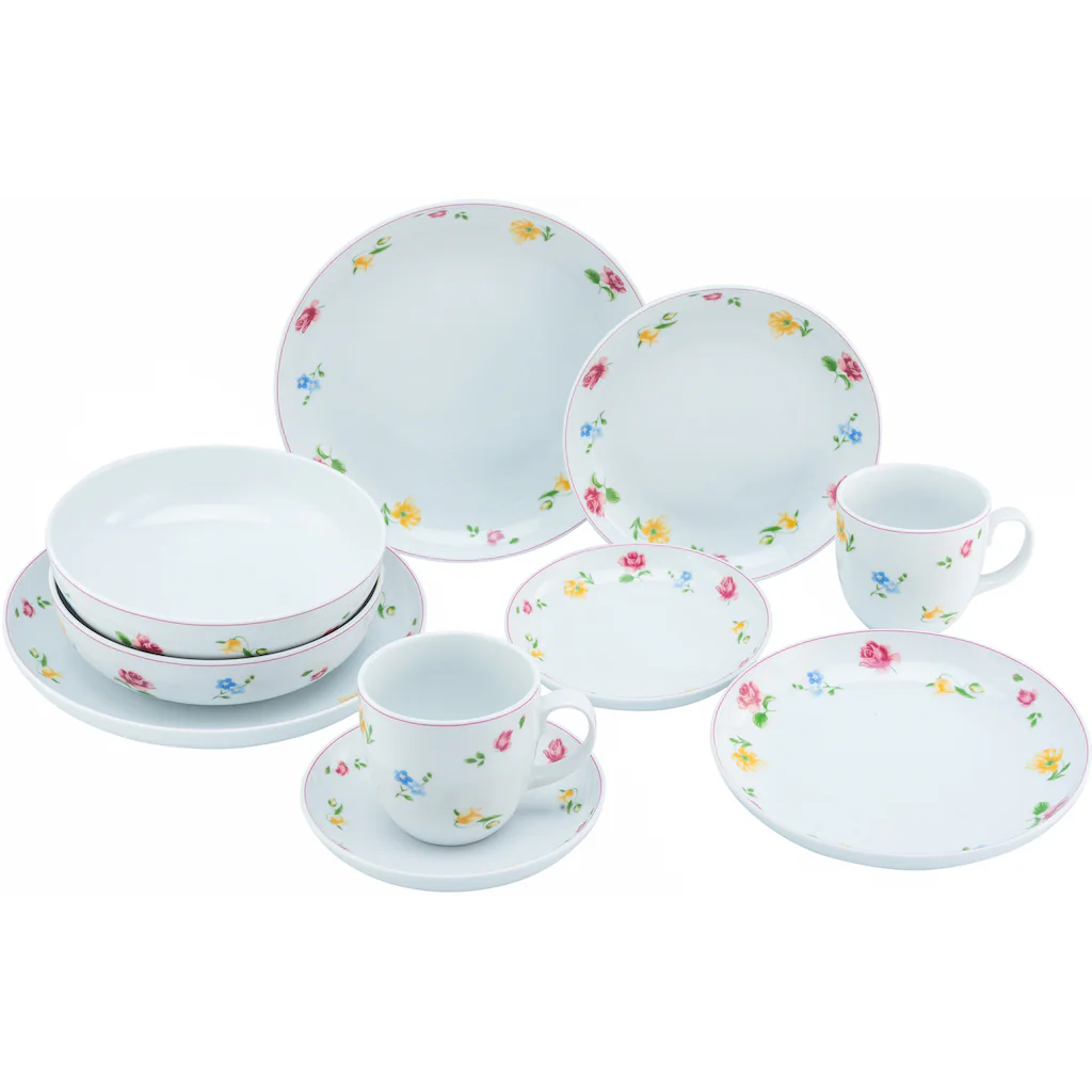 CreaTable Kombiservice »Summertime«, (Set, 10 tlg., Kaffeeservice und Tafelservice im Set, für 2 Personen), Service, mit Streublümchen-Dekor, Made in Europe CreaTable Kombiservice »Summertime«, (Set, 10 Tlg., Kaffeeservice Und Tafelservice Im Set, Für 2 Personen), Service, Mit Streublümchen-Dekor, Made In Europe -Erstellbar Geschäft 0667c5d2b5f3a6f8028500e6bc224129