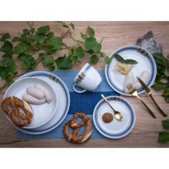 CreaTable Kombiservice »Love Bavaria«, (Set, 10 Tlg., Kaffeeservice Und Tafelservice Im Set, Für 2 Personen), Service, Für Die Bayrische Küche Und Lifestyle, Made In Europe -Erstellbar Geschäft 0b40c918dccf68e34d80c57addc601c6