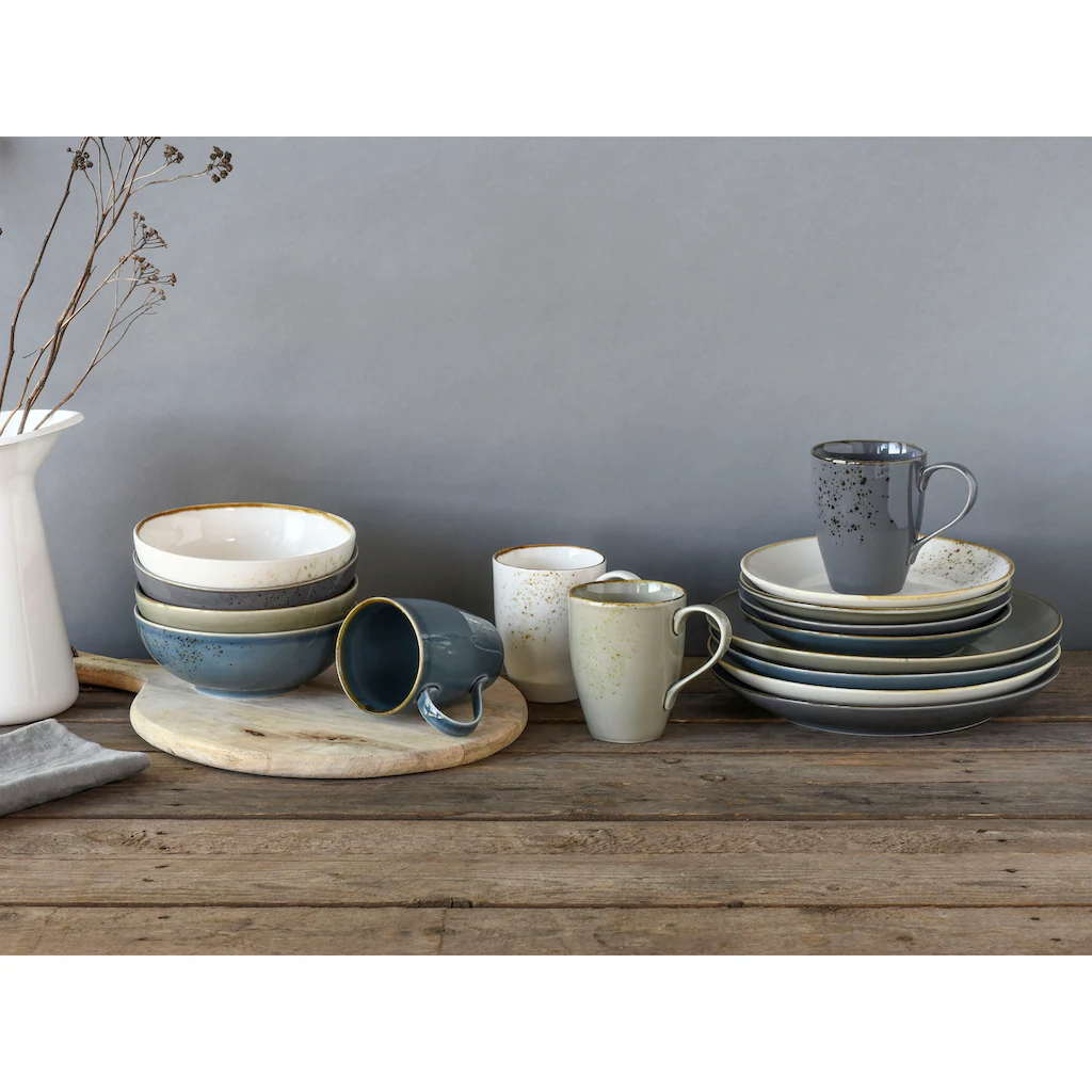 CreaTable Kombiservice »NATURE COLLECTION Nordic Style«, (Set, 16 tlg., Kaffeeservice und Tafelservice im Set, für 4 Personen), Service, handwerklicher Look CreaTable Kombiservice »NATURE COLLECTION Nordic Style«, (Set, 16 Tlg., Kaffeeservice Und Tafelservice Im Set, Für 4 Personen), Service, Handwerklicher Look -Erstellbar Geschäft 108e73b09c4401aa5cb6510ffa661310