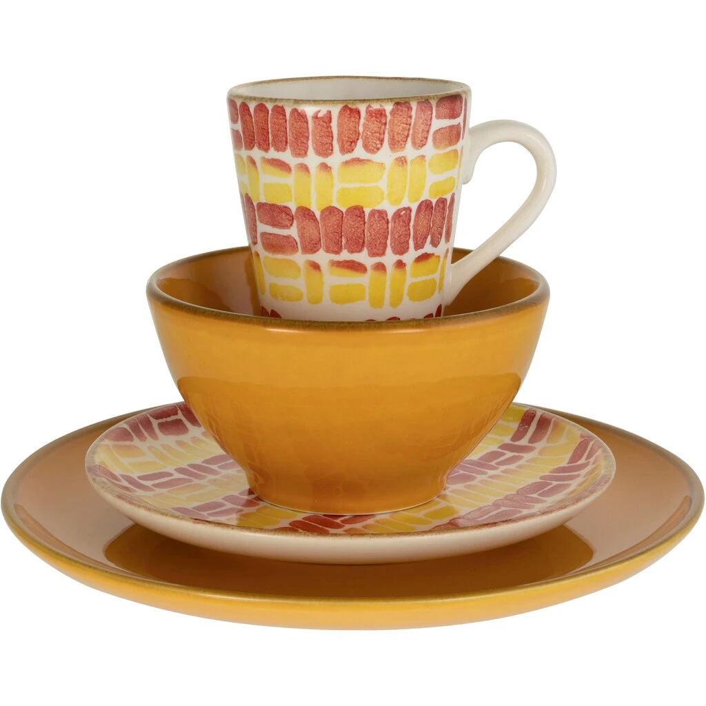 CreaTable Kombiservice »Marbella«, (Set, 16 tlg., Kaffeeservice und Tafelservice im Set, für 4 Personen), Service, südländisches Dekor, Made in Europe CreaTable Kombiservice »Marbella«, (Set, 16 Tlg., Kaffeeservice Und Tafelservice Im Set, Für 4 Personen), Service, Südländisches Dekor, Made In Europe -Erstellbar Geschäft 1672deb2fe36d8188c3367bba006bb68