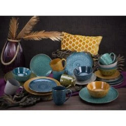 CreaTable Kombiservice »Samarkand«, (Set, 16 Tlg., Kaffeeservice Und Tafelservice Im Set, Für 4 Personen), Service, Handwerklicher Charakter 3 CreaTable Kombiservice »Samarkand«, (Set, 16 Tlg., Kaffeeservice Und Tafelservice Im Set, Für 4 Personen), Service, Handwerklicher Charakter -Erstellbar Geschäft 1e8755b1eac35b5bb0fbfb8b916a365c