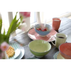 CreaTable Kombiservice »Mediterran«, (Set, 16 Tlg., Kaffeeservice Und Tafelservice Im Set, Für 4 Personen), Service, Spülmaschinengeeignet -Erstellbar Geschäft 27c86dc2640d699243198afd6f42f205