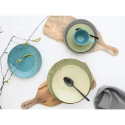 CreaTable Kombiservice »NATURE COLLECTION«, (Set, 20 Tlg., Kaffeeservice Und Tafelservice Im Set, Für 4 Personen), Service, Spülmaschinengeeignet -Erstellbar Geschäft 29419ae8ed64c97c7037ca399efb4066