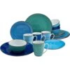 CreaTable Kombiservice »Copacabana«, (Set, 16 Tlg., Kaffeeservice Und Tafelservice Im Set, Für 4 Personen), Service, Handgemalter Spiraldekor, Moderne Coupeform -Erstellbar Geschäft 2a87b96839cf9f564b56e6d0956e3930