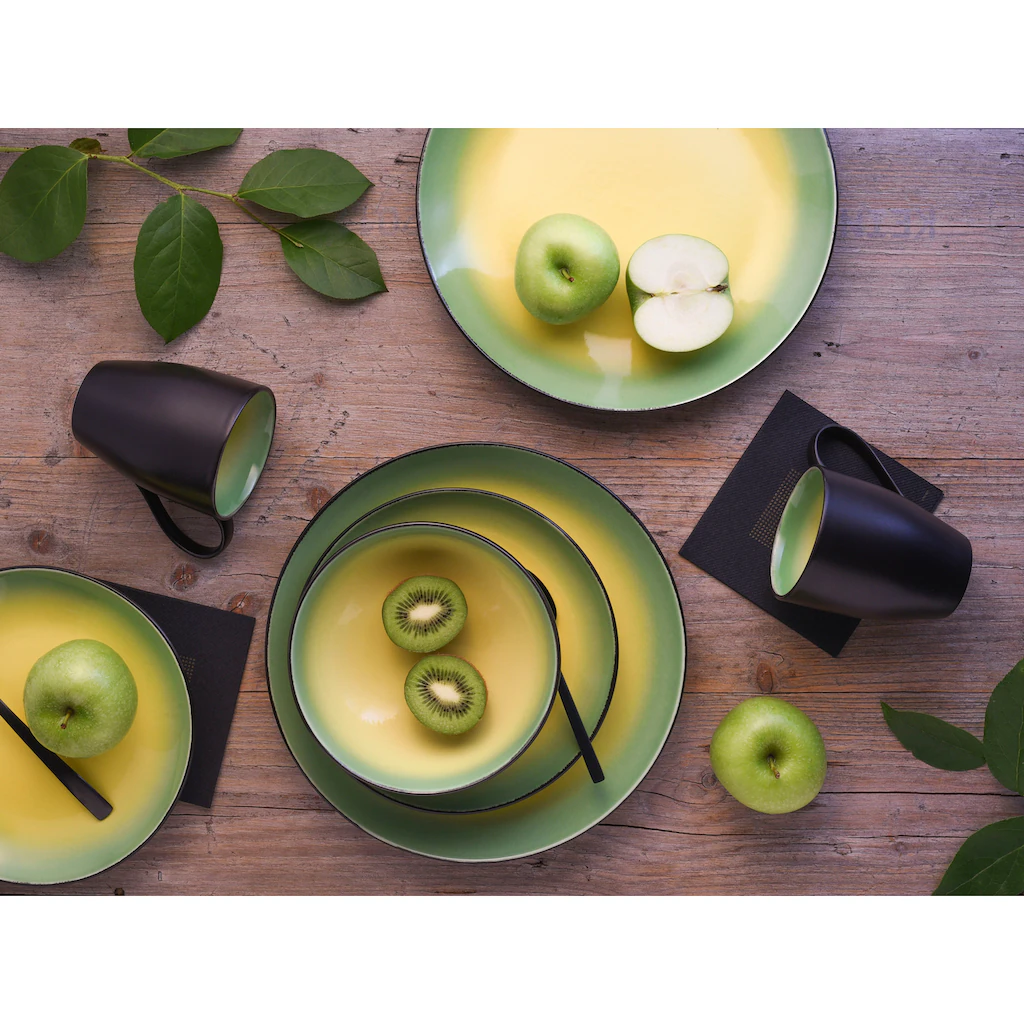 CreaTable Kombiservice »HOT«, (Set, 16 tlg., Kaffeeservice und Tafelservice im Set, für 4 Personen), Service, interessanter Farbverlauf, spülmaschinenfest CreaTable Kombiservice »HOT«, (Set, 16 Tlg., Kaffeeservice Und Tafelservice Im Set, Für 4 Personen), Service, Interessanter Farbverlauf, Spülmaschinenfest -Erstellbar Geschäft 2c285201928fcc26525c1819e04872ec