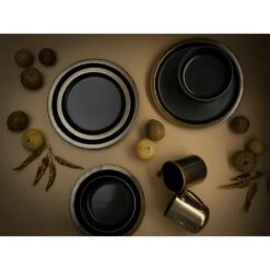 CreaTable Kombiservice »Modern Industrial«, (Set, 16 Tlg., Kaffeeservice Und Tafelservice Im Set, Für 4 Personen), Service, Spezialglasur In Schwarz Mit Glänzenden Sprenkeln 5 CreaTable Kombiservice »Modern Industrial«, (Set, 16 Tlg., Kaffeeservice Und Tafelservice Im Set, Für 4 Personen), Service, Spezialglasur In Schwarz Mit Glänzenden Sprenkeln -Erstellbar Geschäft 30b52d715abd7219937fe633ba993571