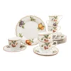 CreaTable Kaffeeservice »Flora Orchard«, (Set, 18 Tlg., Kaffeegeschirr Für 6 Personen), Service, Mikrowellengeeignet