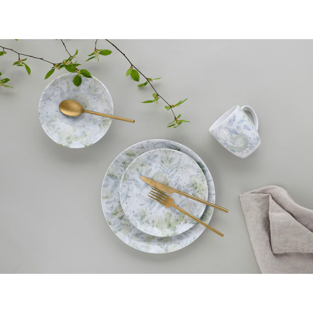 CreaTable Kombiservice »Home - Tropical«, (Set, 16 tlg., Kaffeeservice und Tafelservice im Set, für 4 Personen), Service, Leichtes Relief im Used-und Vintage-Look, zeitloses Design CreaTable Kombiservice »Home - Tropical«, (Set, 16 Tlg., Kaffeeservice Und Tafelservice Im Set, Für 4 Personen), Service, Leichtes Relief Im Used-und Vintage-Look, Zeitloses Design -Erstellbar Geschäft 36f067730993064ba09c155f01274f6e