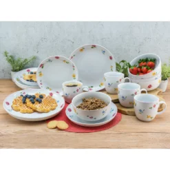 CreaTable Kombiservice »Summertime«, (Set, 10 Tlg., Kaffeeservice Und Tafelservice Im Set, Für 2 Personen), Service, Mit Streublümchen-Dekor, Made In Europe 4 CreaTable Kombiservice »Summertime«, (Set, 10 Tlg., Kaffeeservice Und Tafelservice Im Set, Für 2 Personen), Service, Mit Streublümchen-Dekor, Made In Europe -Erstellbar Geschäft 385a84546c3920a9ee087604f3becd54