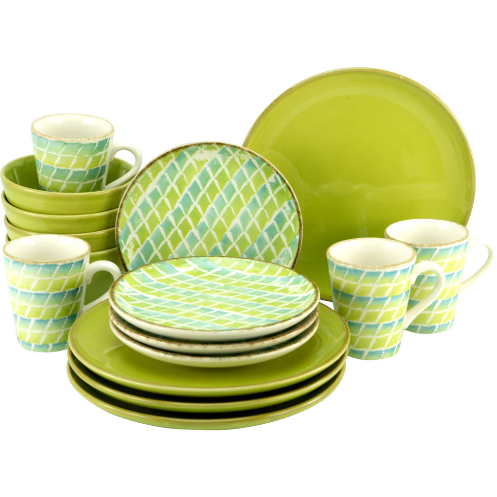 CreaTable Kombiservice »Cordoba«, (Set, 16 tlg., Kaffeeservice und Tafelservice im Set, für 4 Personen), Service, Rautenmuster, Made in Europe CreaTable Kombiservice »Cordoba«, (Set, 16 Tlg., Kaffeeservice Und Tafelservice Im Set, Für 4 Personen), Service, Rautenmuster, Made In Europe -Erstellbar Geschäft 3dfca242efad763e7735ea22998348ec