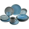 CreaTable Kombiservice »Oceano Two«, (Set, 10 Tlg., Kaffeeservice Und Tafelservice Im Set, Für 2 Personen), Service, Multifunktional, Made In Europe -Erstellbar Geschäft 3ff58ca4d5c9661fec8b10f167688f6c