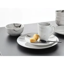 CreaTable Kombiservice »Marmor«, (Set, 16 Tlg., Kaffeeservice Und Tafelservice Im Set, Für 4 Personen), Service, Tolle Optik -Erstellbar Geschäft 4112aa309dd38dd9dbacc801cf1850cf