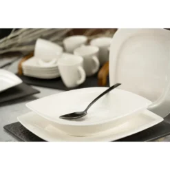 CreaTable Kombiservice »Melbourne«, (Set, 30 Tlg., Kaffeeservice Und Tafelservice Im Set, Für 6 Personen), Service, Elegante Blattform -Erstellbar Geschäft 467bad8a2d32828b0fa182bc66d85ece