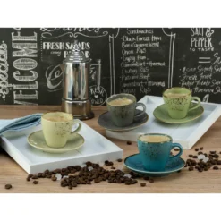 CreaTable Espressotasse »Kaffeetasse NATURE COLLECTION«, (Set, 8 Tlg.), Tassen Set, Naturfarben Mit Sprenkel, 4 Tassen, 4 Untertassen 4 CreaTable Espressotasse »Kaffeetasse NATURE COLLECTION«, (Set, 8 Tlg.), Tassen Set, Naturfarben Mit Sprenkel, 4 Tassen, 4 Untertassen -Erstellbar Geschäft 4c936ac1f0ebe5a395f6305eb70f4a93