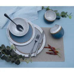 CreaTable Kombiservice »Fjord«, (Set, 8 Tlg., Kaffeeservice Und Tafelservice Im Set, Für 2 Personen), Service, Handmade Charkater, Skandinavisches Design, Made In Europe -Erstellbar Geschäft 54440333345d622b68e192763dc0a12f