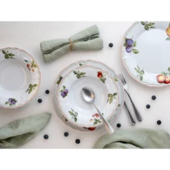 CreaTable Tafelservice »Flora Orchard«, (Set, 12 Tlg., Teller Set Für 6 Personen), Service, Früchtedekor -Erstellbar Geschäft 5a863ad18d3fbac38ce14e78b6d678a6