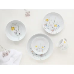 CreaTable Kombiservice »AllRound«, (Set, 10 Tlg., Kaffeeservice Und Tafelservice Im Set, Für 2 Personen), Service, Moderne Formensprache, Fröhliche Und Frische Farben -Erstellbar Geschäft 5c9e72de492ea126321c94382f9f531a