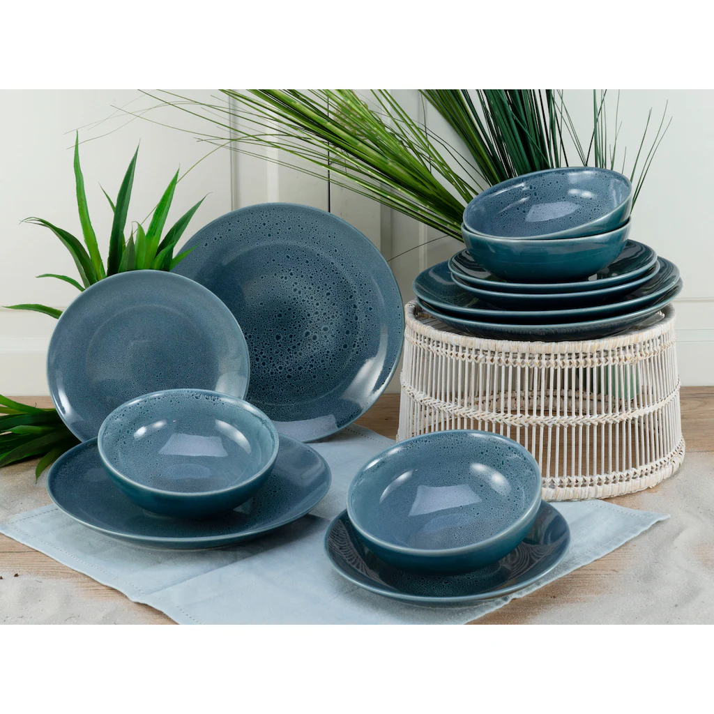 CreaTable Tafelservice »Reactive Nostalgic«, (Set, 12 tlg., Teller Set für 4 Personen), Service, jedes Stück ist ein Unikat CreaTable Tafelservice »Reactive Nostalgic«, (Set, 12 Tlg., Teller Set Für 4 Personen), Service, Jedes Stück Ist Ein Unikat -Erstellbar Geschäft 66318f6433f5dd679e955f64ff4b902f