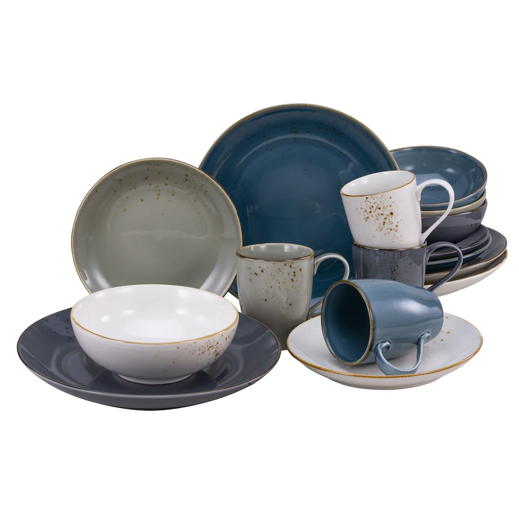 CreaTable Kombiservice »NATURE COLLECTION Nordic Style«, (Set, 16 tlg., Kaffeeservice und Tafelservice im Set, für 4 Personen), Service, handwerklicher Look CreaTable Kombiservice »NATURE COLLECTION Nordic Style«, (Set, 16 Tlg., Kaffeeservice Und Tafelservice Im Set, Für 4 Personen), Service, Handwerklicher Look -Erstellbar Geschäft 67be41a7a52a4e751d82bd32bd91a11b