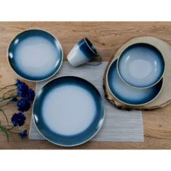 CreaTable Kombiservice »Casade«, (Set, 8 Tlg., Kaffeeservice Und Tafelservice Im Set, Für 2 Personen), Service, Spezialglasur, Organischer Verlauf -Erstellbar Geschäft 68a87695f8ccc8391f10a6df155b6f3e