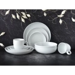 CreaTable Kombiservice »Allround«, (Set, 10 Tlg., Kaffeeservice Und Tafelservice Im Set, Für 2 Personen), Service, Weiß, Trendig Und Zeitlos Zugleich, Made In Europe -Erstellbar Geschäft 6c55413df3738ff65dda28c36f080476