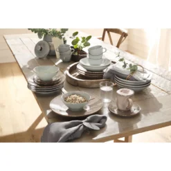 CreaTable Tafelservice »OSLO«, (Set, 12 Tlg., Teller Set Für 6 Personen), Service, Antik-Look -Erstellbar Geschäft 70935b32ff4481971873f7305c353685