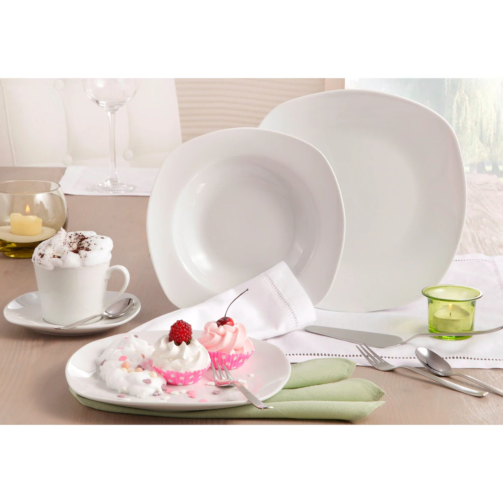 CreaTable Kaffeeservice »Amelie«, (Set, 18 tlg., Kaffeegeschirr für 6 Personen), Service, weiß, mikrowellengeeignet CreaTable Kaffeeservice »Amelie«, (Set, 18 Tlg., Kaffeegeschirr Für 6 Personen), Service, Weiß, Mikrowellengeeignet -Erstellbar Geschäft 70c1d6fef9ca4cb30d7101be0aa66a8e