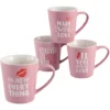 CreaTable Becher »Kaffeebecher Love Collection«, (Set, 4 Tlg.), Mit Liebeserklärung, Tassen Set, 4-teilig -Erstellbar Geschäft 974ac66a664b7b093a9f4861d9eb7b45
