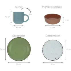CreaTable Kombiservice »Nordic«, (Set, 16 Tlg., Kaffeeservice Und Tafelservice Im Set, Für 4 Personen), Service, Angesagter Skandinavischer Life Style 6 CreaTable Kombiservice »Nordic«, (Set, 16 Tlg., Kaffeeservice Und Tafelservice Im Set, Für 4 Personen), Service, Angesagter Skandinavischer Life Style -Erstellbar Geschäft 9a9ade5521a96b2612619770d4b7f40d