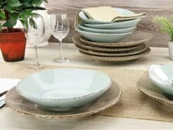 Tafelservice Organic Oslo 12tlg. -Erstellbar Geschäft FJPG S700 106