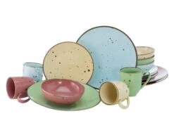 Kombiservice Pastell 16tlg.