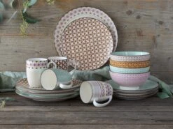 Kombiservice Mandala 16tlg. 4 Kombiservice Mandala 16tlg. -Erstellbar Geschäft FJPG S700 160