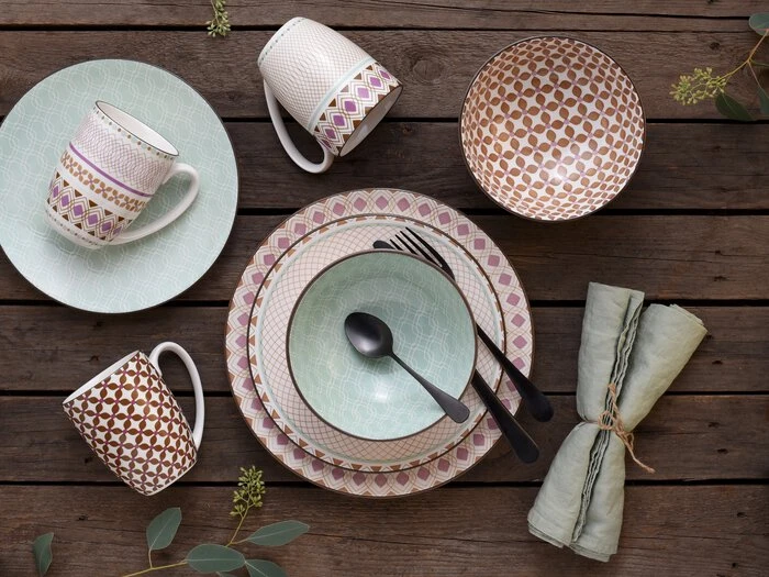 Kombiservice Mandala 16tlg. Kombiservice Mandala 16tlg. -Erstellbar Geschäft FJPG S700 161