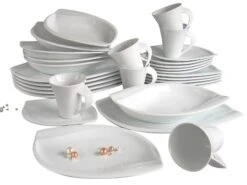 Kombiservice Acacia 30tlg. -Erstellbar Geschäft FJPG S700 169