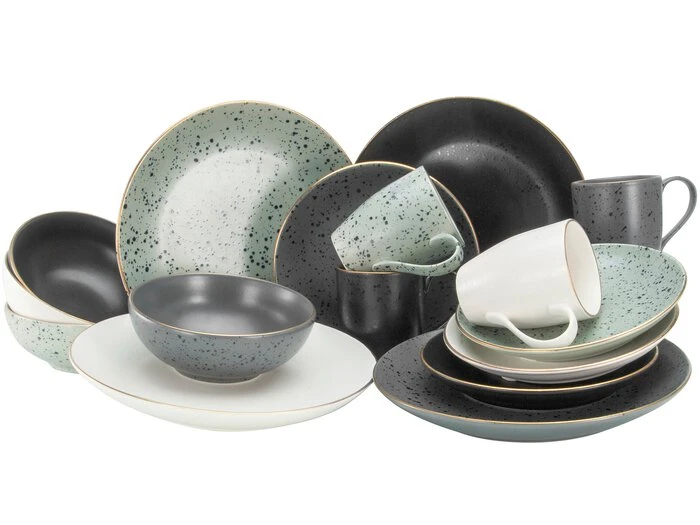 Kombiservice Industrial Gold 16tlg. Kombiservice Industrial Gold 16tlg. -Erstellbar Geschäft FJPG S700 170