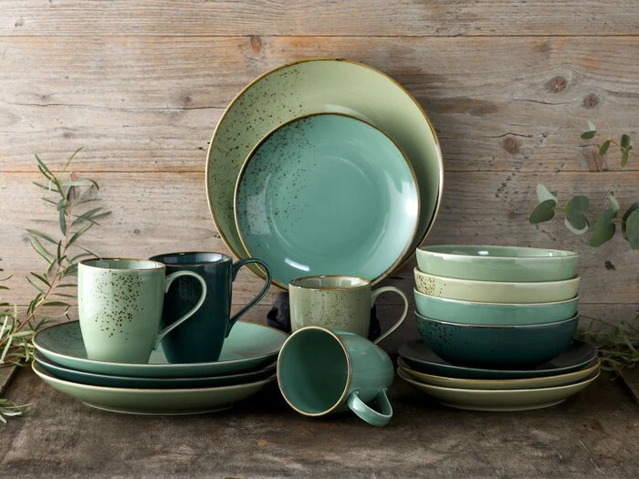 Kombiservice Green Life 16tlg. Kombiservice Green Life 16tlg. -Erstellbar Geschäft FJPG S700 224