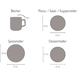 CreaTable Kombiservice »Classico«, (Set, 16 Tlg., Kaffeeservice Und Tafelservice Im Set, Für 4 Personen), Service, Weiß, Neue Fahnenform, Ausdrucksstarkes Relief -Erstellbar Geschäft a2ebdee9927049481f89c2e168fe3811