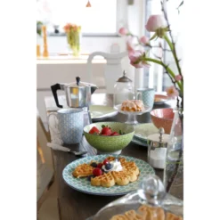 CreaTable Kombiservice »Mediterran«, (Set, 16 Tlg., Kaffeeservice Und Tafelservice Im Set, Für 4 Personen), Service, Spülmaschinengeeignet -Erstellbar Geschäft b29cae5a88a3c7c63afe2de8811e7374