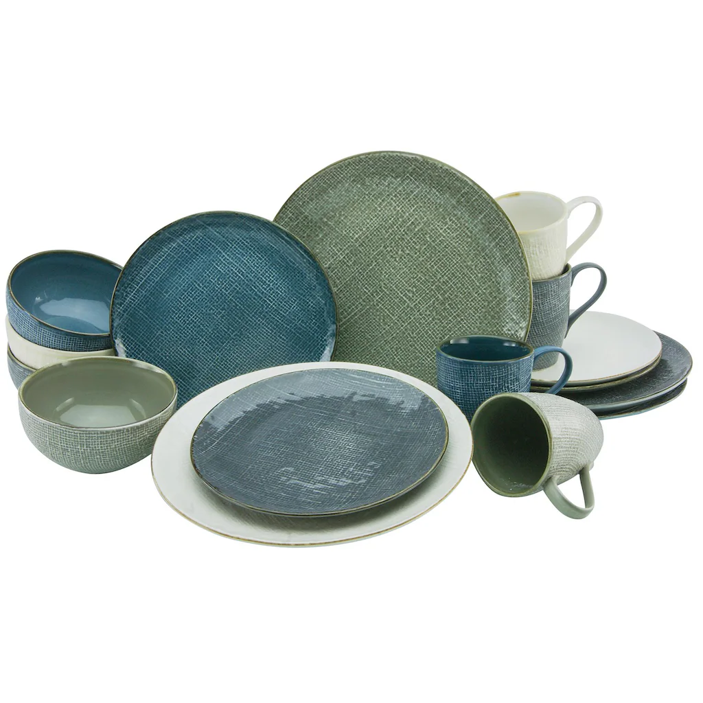 CreaTable Kombiservice »Canvas«, (Set, 16 tlg., Kaffeeservice und Tafelservice im Set, für 4 Personen), Service, Leinenstruktur, nordische Farben CreaTable Kombiservice »Canvas«, (Set, 16 Tlg., Kaffeeservice Und Tafelservice Im Set, Für 4 Personen), Service, Leinenstruktur, Nordische Farben -Erstellbar Geschäft bd32230c7f1d8dd5d996f767fc5190c5