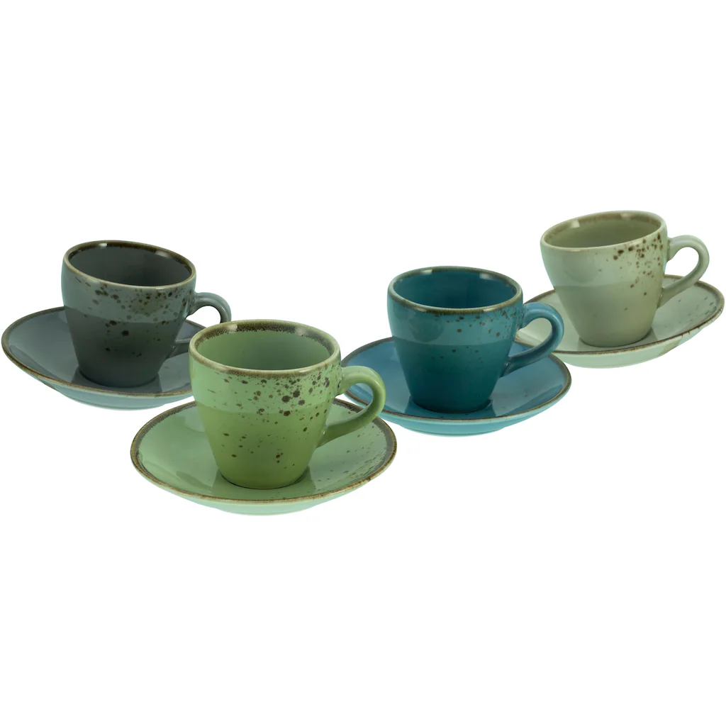 CreaTable Espressotasse »Kaffeetasse NATURE COLLECTION«, (Set, 8 tlg.), Tassen Set, naturfarben mit Sprenkel, 4 Tassen, 4 Untertassen CreaTable Espressotasse »Kaffeetasse NATURE COLLECTION«, (Set, 8 Tlg.), Tassen Set, Naturfarben Mit Sprenkel, 4 Tassen, 4 Untertassen -Erstellbar Geschäft c70d192f7e3f1939c9e3ce326093f704