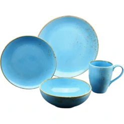 CreaTable Kombiservice »NATURE COLLECTION Summer«, (Set, 16 Tlg., Kaffeeservice Und Tafelservice Im Set, Für 4 Personen), Service, Naturfarben Mit Sprenkeln, Spülmaschinengeeignet -Erstellbar Geschäft ca969c32c44db5593ea6cdcaa21c0acd