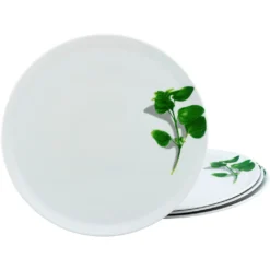 CreaTable Pizzateller »Essteller Kräuter«, (Set, 4 St.), Teller Set Für 4 Personen, Weiß, Porzellan, Schwere Qualität 3 CreaTable Pizzateller »Essteller Kräuter«, (Set, 4 St.), Teller Set Für 4 Personen, Weiß, Porzellan, Schwere Qualität -Erstellbar Geschäft cd258f56295eb1bca08376a5103a3895