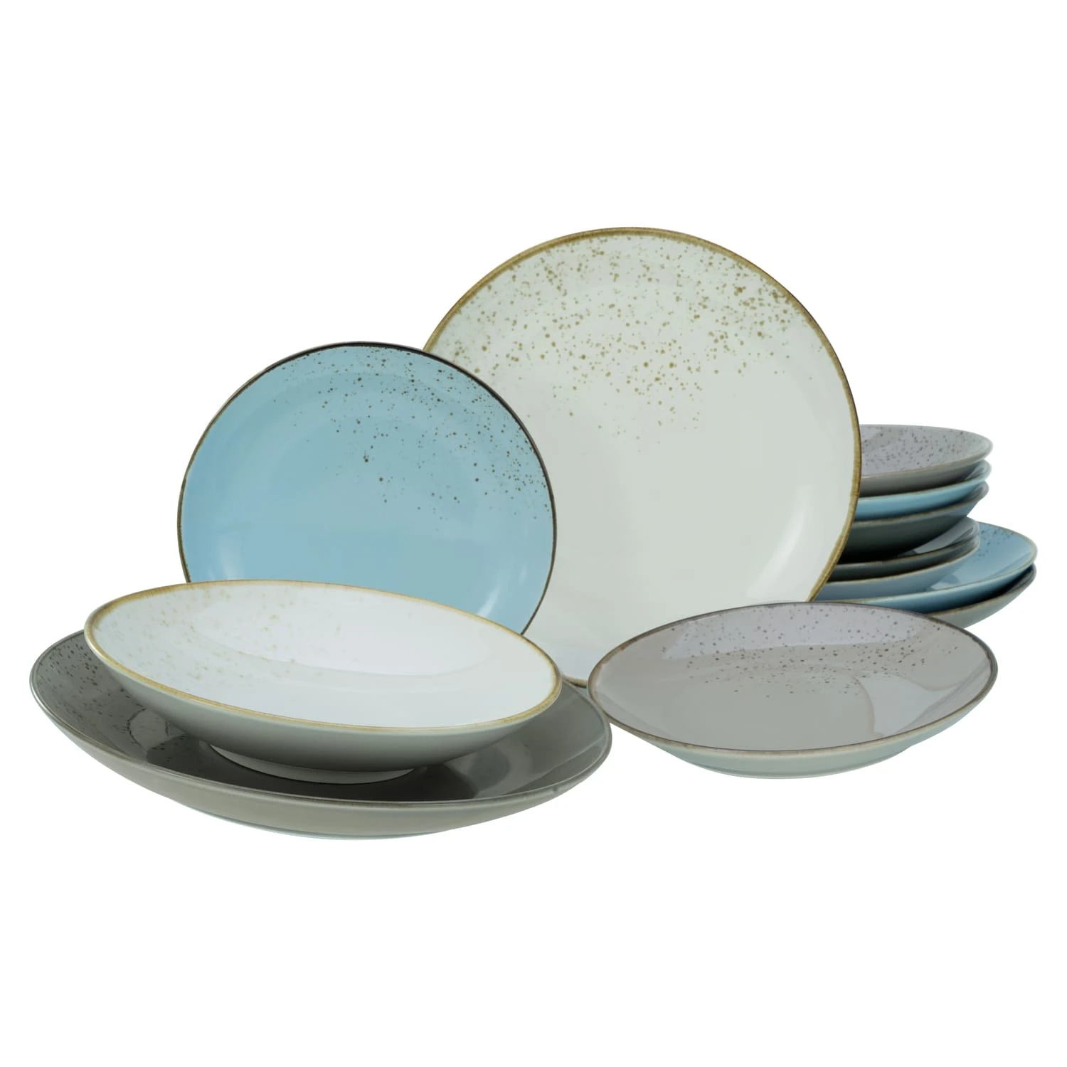 12-tlg. Teller Set Nature Collection Skandinavien in mehrfarbig 12-tlg. Teller Set Nature Collection Skandinavien In Mehrfarbig -Erstellbar Geschäft creatable 12 tlg teller set nature collection skandinavien in mehrfarbig
