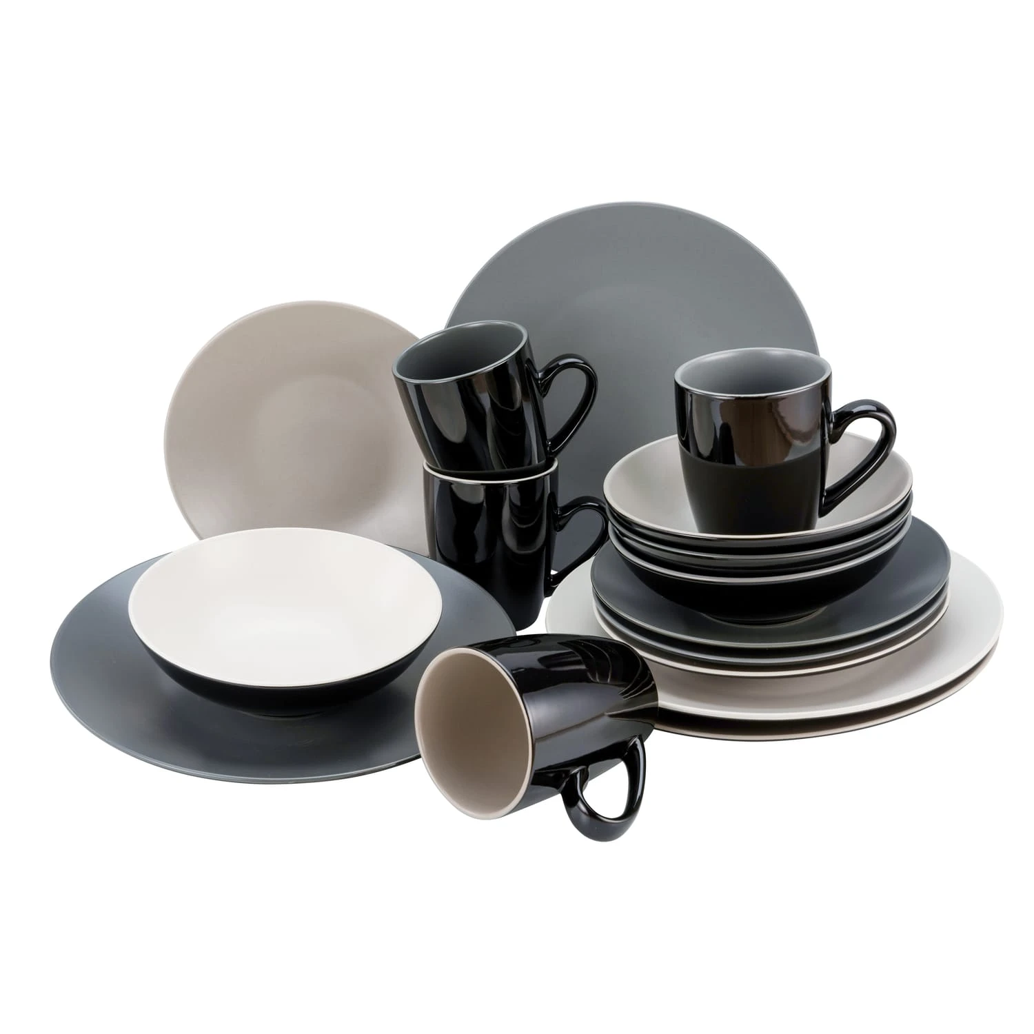 16-tlg. Kombiservice Very Cool in anthrazit 16-tlg. Kombiservice Very Cool In Anthrazit -Erstellbar Geschäft creatable 16 tlg kombiservice very cool in anthrazit