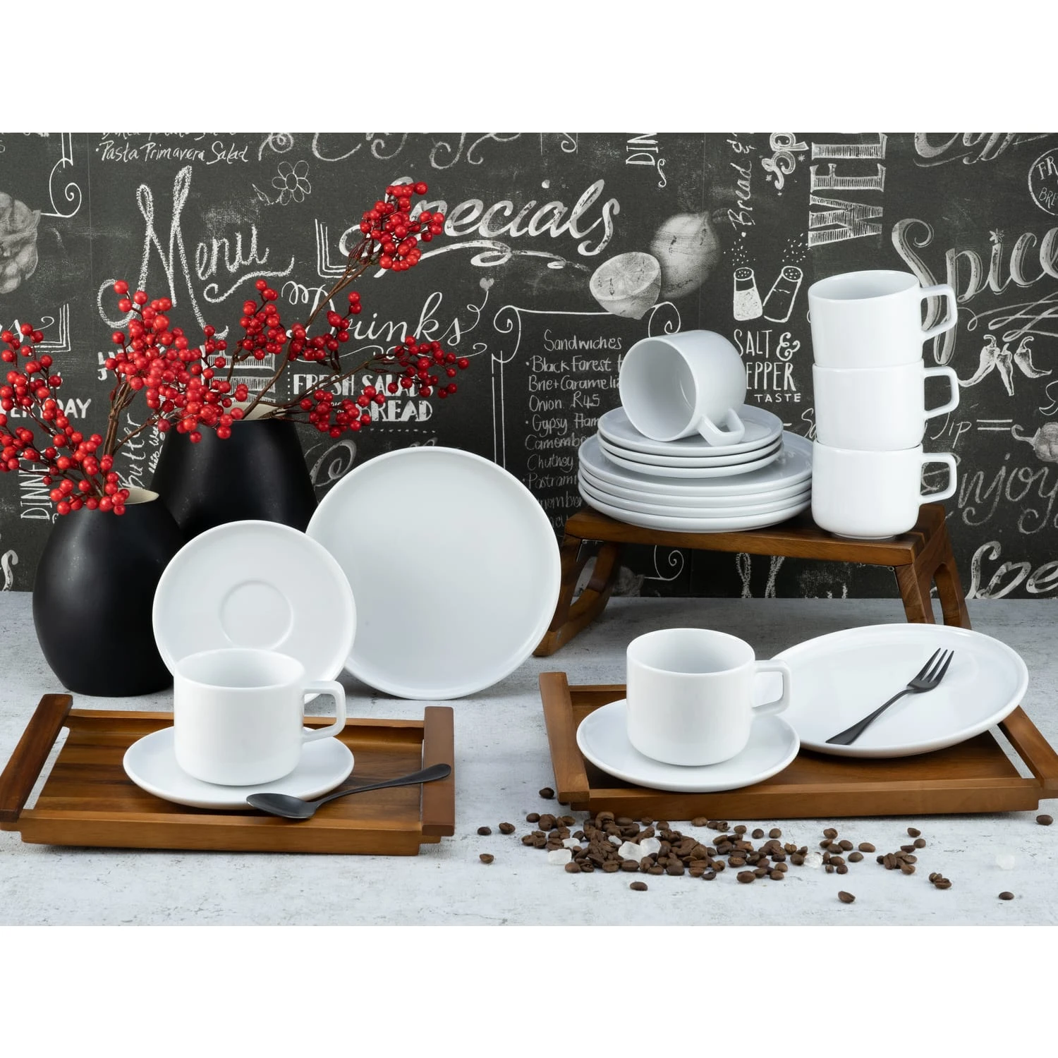 CreaTable Chef Collection Kaffeeservice 18 teilig in Weiß CreaTable Chef Collection Kaffeeservice 18 Teilig In Weiß -Erstellbar Geschäft creatable creatable chef collection kaffeeservice 18 teilig in weiss 7
