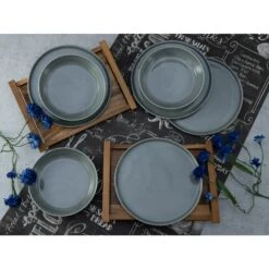 CreaTable Chef Collection Tafelservice 12 Teilig In Grau -Erstellbar Geschäft creatable creatable chef collection tafelservice 12 teilig in grau 5