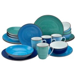 CreaTable Copacabana Kombiservice 20 Teilig In Mehrfarbig