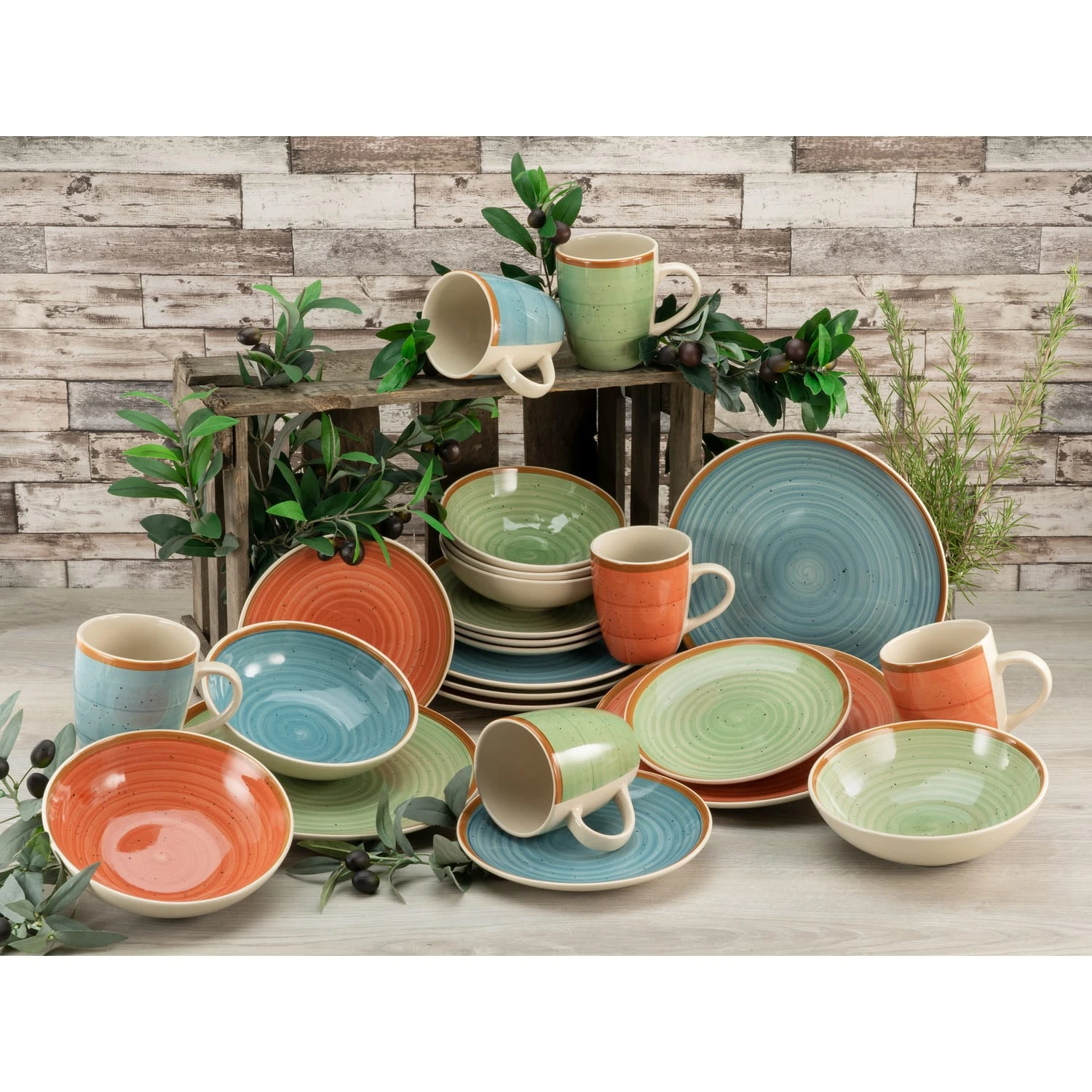 CreaTable Country Kombiservice 24 teilig in Mehrfarbig CreaTable Country Kombiservice 24 Teilig In Mehrfarbig -Erstellbar Geschäft creatable creatable country kombiservice 24 teilig in mehrfarbig 1