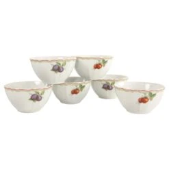 CreaTable Flora Orchard Müslischalen Set 6 Teilig In Mehrfarbig